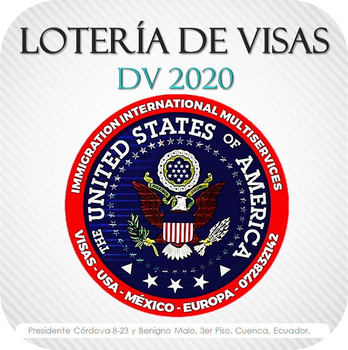 LOTERÍA DE VISAS DV 2020